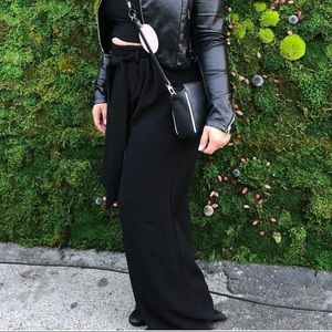 Wide leg trousers pant